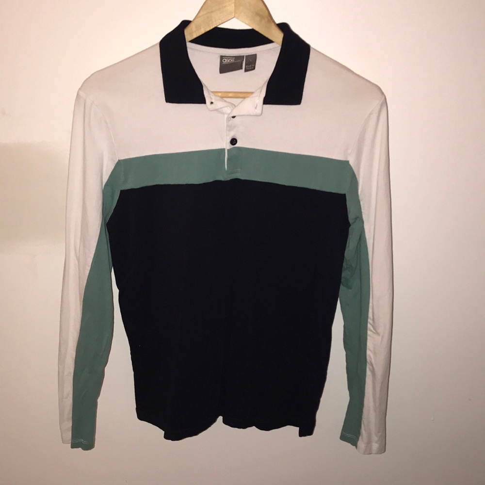 ASOS Long Sleeved Polo Shirt